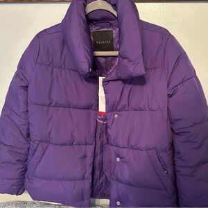 Talbots new with tags size small down alternative puffer jacket